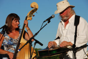 Dobro guitar player - bluegrass band