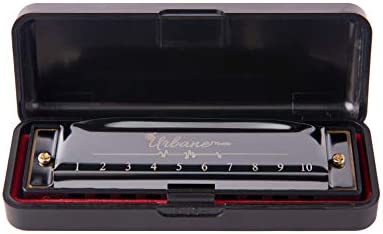 Urbane 10-Hole Blues Deluxe Harmonica