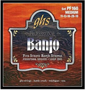 GHS 5-String Banjo Strings